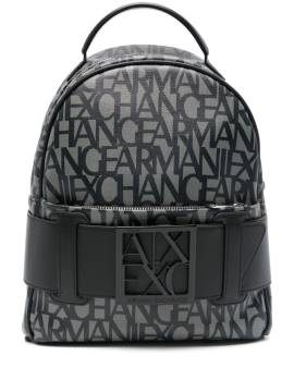 Armani Exchange Rucksack mit Logo-Print - Schwarz von Armani Exchange