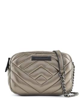 Armani Exchange Schultertasche mit Logo-Schild - Nude von Armani Exchange