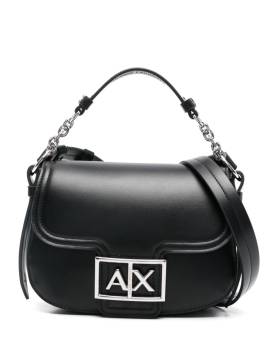 Armani Exchange Schultertasche mit Logo-Schild - Schwarz von Armani Exchange