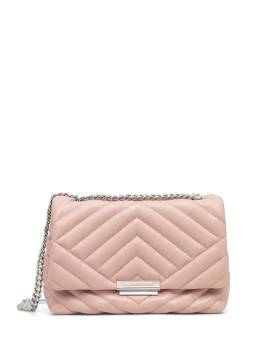 Armani Exchange Schultertasche mit Zickzack-Finish - Rosa von Armani Exchange