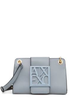 Armani Exchange Schultertasche mit Logo-Schild - Blau von Armani Exchange