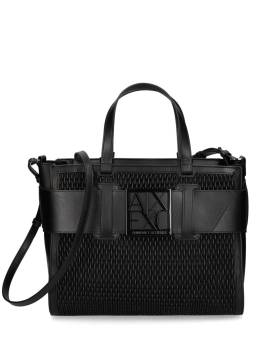 Armani Exchange Handtasche mit Logo-Schild - Schwarz von Armani Exchange