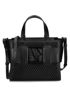 Armani Exchange Shopper mit Logo-Schild - Schwarz von Armani Exchange