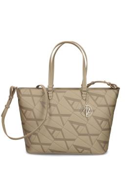 Armani Exchange Handtasche mit Logo-Print - Nude von Armani Exchange