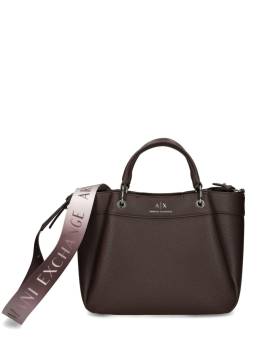 Armani Exchange Tote Bag mit Logo-Stempel - Braun von Armani Exchange