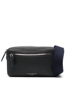 Aspinal Of London Reporter Compact Kuriertasche - Blau von Aspinal Of London
