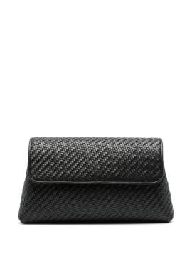 Aspinal Of London The Pouch Clutch - Schwarz von Aspinal Of London