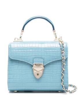 Aspinal Of London Mittelgroße Mayfair Handtasche - Blau von Aspinal Of London
