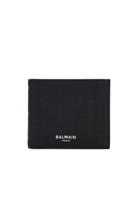 BALMAIN Flap Wallet-Geldbörse in Schwarz - Black. Size all. von BALMAIN