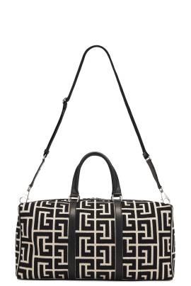 BALMAIN TASCHE in Ivory & Black - Black. Size all. von BALMAIN