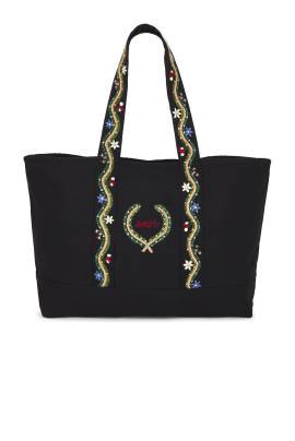 BODE TASCHE ALPINE FLOWER in Schwarz Multi - Black. Size all. von BODE