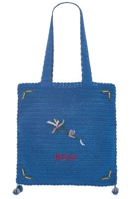 BODE TASCHE LAUREL in Blau - Blue. Size all. von BODE