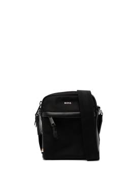 BOSS Kuriertasche mit Logo-Prägung - Schwarz von BOSS