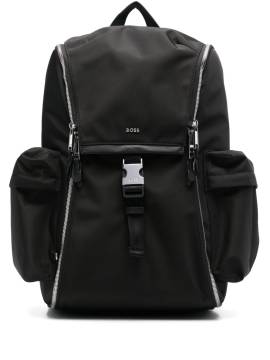 BOSS Rucksack mit mehreren Taschen - Schwarz von BOSS