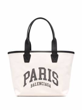 Balenciaga Cities Paris Handtasche - Nude von Balenciaga