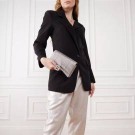 Balenciaga Crossbody Bags - Hourglass Wallet With Chain - Gr. unisize - in Grau - für Damen von Balenciaga