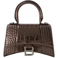 Balenciaga Crossbody Bags - Hourglass Xs Bag - Leather - Dark Bronze - Gr. unisize - in Braun - für Damen von Balenciaga