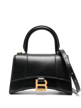 Balenciaga XS Hourglass Handtasche - Schwarz von Balenciaga