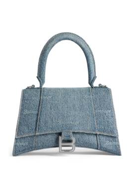 Balenciaga Kleine Hourglass Handtasche - Blau von Balenciaga