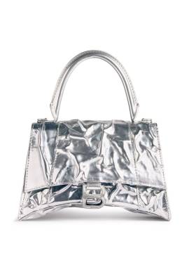 Balenciaga Kleine Hourglass Handtasche - Silber von Balenciaga