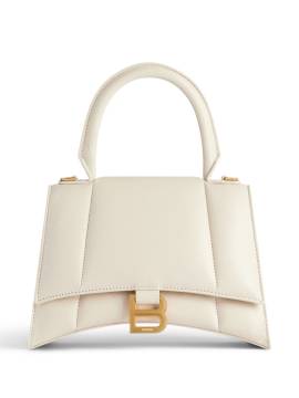 Balenciaga Kleine Hourglass Handtasche - Weiß von Balenciaga