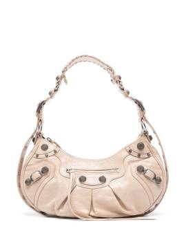 Balenciaga Le Cagole Schultertasche - Nude von Balenciaga