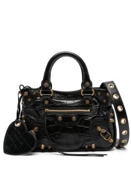 Balenciaga Kleine Neo Cagole Handtasche - Schwarz von Balenciaga