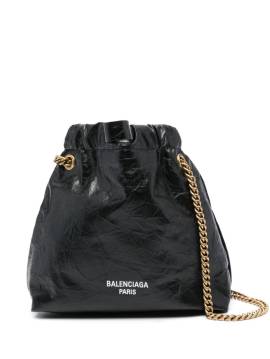 Balenciaga Mini Crush Handtasche - Schwarz von Balenciaga