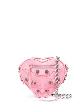 Balenciaga Mini Le Cagole Heart Tasche - Rosa von Balenciaga