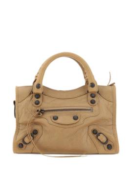 Balenciaga Mini Le City Tote Bag - Nude von Balenciaga