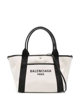 Balenciaga Mittelgroße Biarritz Tote Bag - Nude von Balenciaga