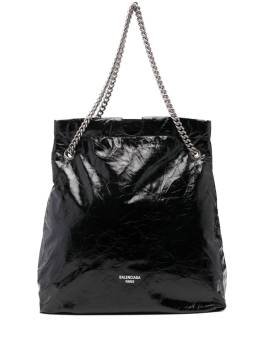 Balenciaga Mittelgroße Crush Handtasche - Schwarz von Balenciaga