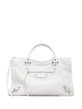 Balenciaga Mittelgroße Le City Tote Bag - Weiß von Balenciaga