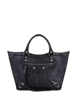 Balenciaga Neo Upside Down East-West Handtasche - Schwarz von Balenciaga