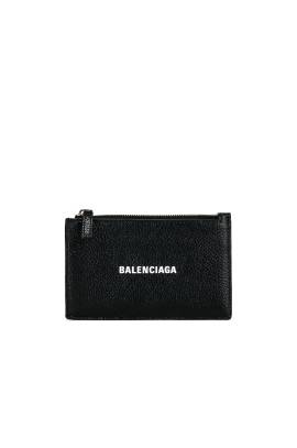 Balenciaga PORTEMONNAIE MIT REISSVERSCHLUSS in Schwarz & Weiß - Black. Size all. von Balenciaga