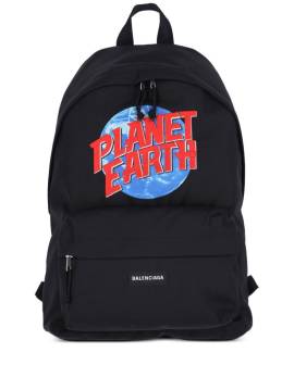 Balenciaga Planet Earth Rucksack - Schwarz von Balenciaga