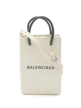 Balenciaga Pre-Owned 2000 Shopping phone holder - Weiß von Balenciaga