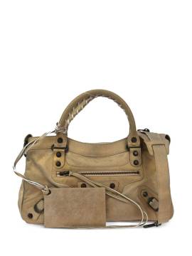 Balenciaga Pre-Owned 2010s The City Handtasche - Nude von Balenciaga