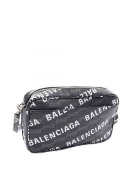 Balenciaga Pre-Owned 21th Century BB Monogram Signature Kameratasche - Schwarz von Balenciaga