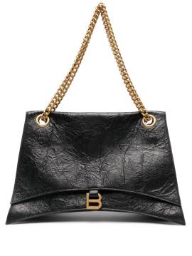 Balenciaga Große Crush Schultertasche - Schwarz von Balenciaga