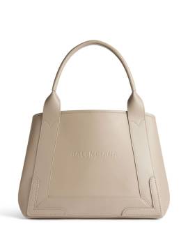 Balenciaga Shopper mit Logo-Prägung - Nude von Balenciaga