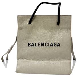 Balenciaga Shopping North South Leder Baguette tasche von Balenciaga