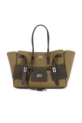 Balenciaga TASCHE BEL AIR in Khaki - Olive,Beige. Size all. von Balenciaga