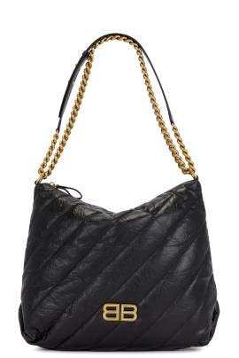 Balenciaga TASCHE CRUSH ZIPPED MEDIUM in Schwarz - Black. Size all. von Balenciaga