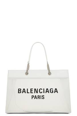 Balenciaga TASCHE DUTY FREE in Weiß & Schwarz - White. Size all. von Balenciaga