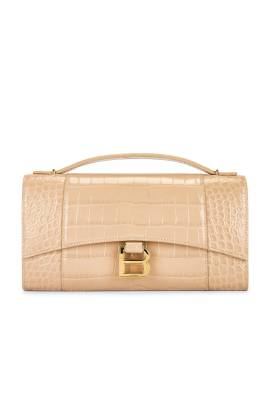 Balenciaga TASCHE HOURGLASS in Nude - Nude. Size all. von Balenciaga