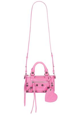 Balenciaga TASCHE LE CAGOLE NANO DUFFLE in Hellrosa - Rose. Size all. von Balenciaga