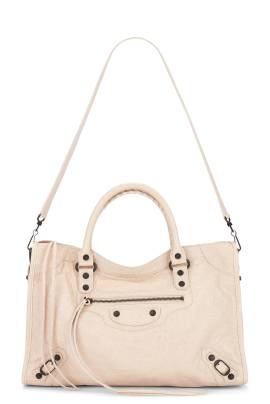 Balenciaga TASCHE LE CITY MEDIUM in Almond - Cream. Size all. von Balenciaga