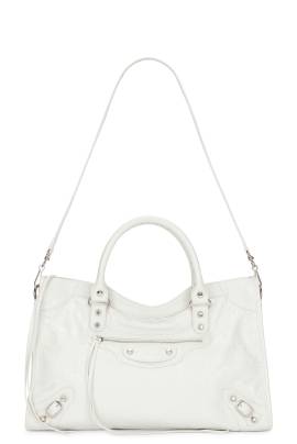 Balenciaga TASCHE LE CITY MEDIUM in Optic White - White. Size all. von Balenciaga