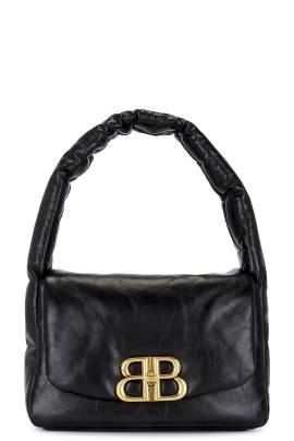 Balenciaga TASCHE MONACO SMALL SLING in Schwarz - Black. Size all. von Balenciaga